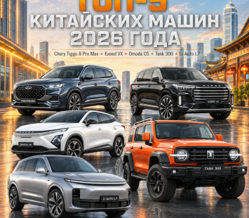 Лучшие китайские машины 2026 года: 5 моделей для разных задач