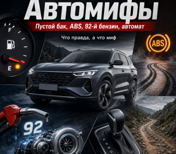 Пустой бак убивает бензонасос, а ABS удлиняет тормозной путь: что правда, а что миф